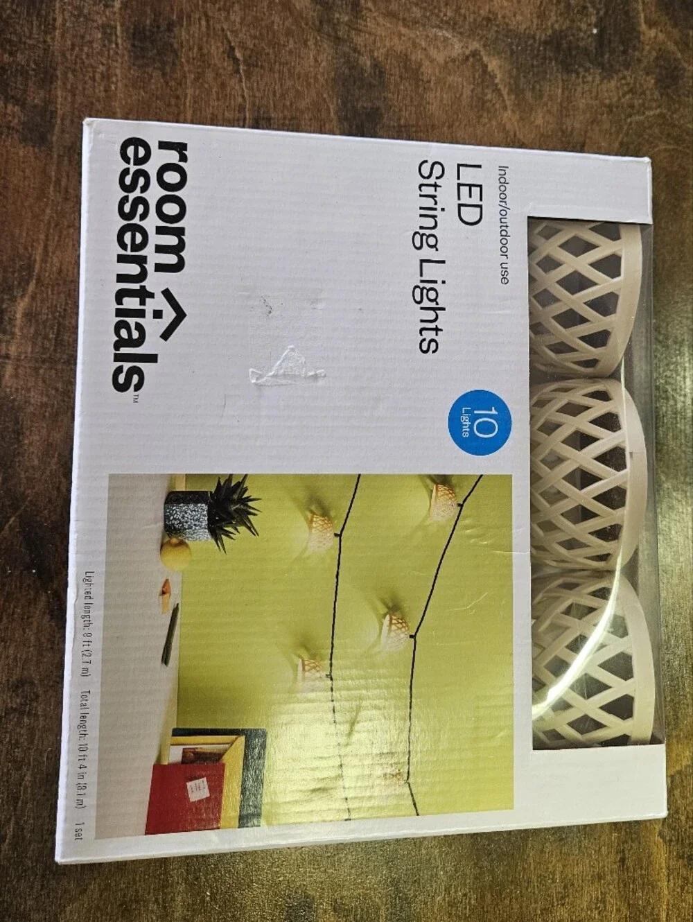 Room Essentials LED String Lights - White